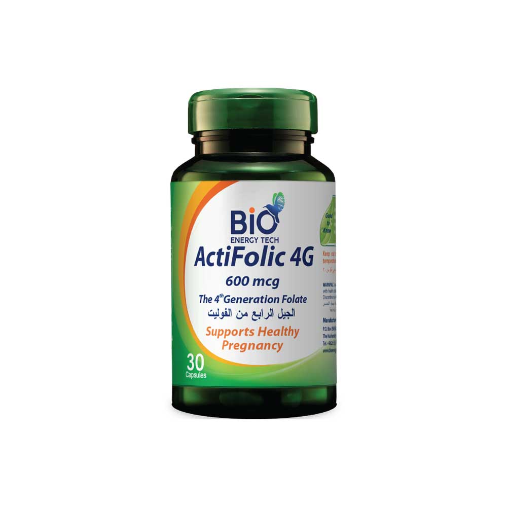 Bio ActiFolic 4G | 4th Generation Folate 30 Cap