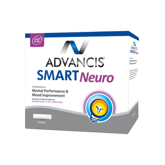 Advancis smart Neuro for mental performance and mood improvement supplement.