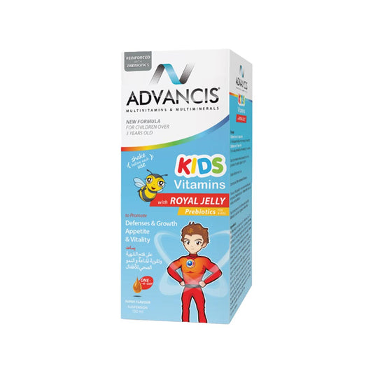 Advancis Kids Vitamins with Royal Jelly Syrup | 150ml