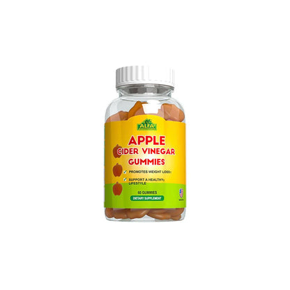 Alfa Apple Cider vinegar Gummies for weight management 60 gummies