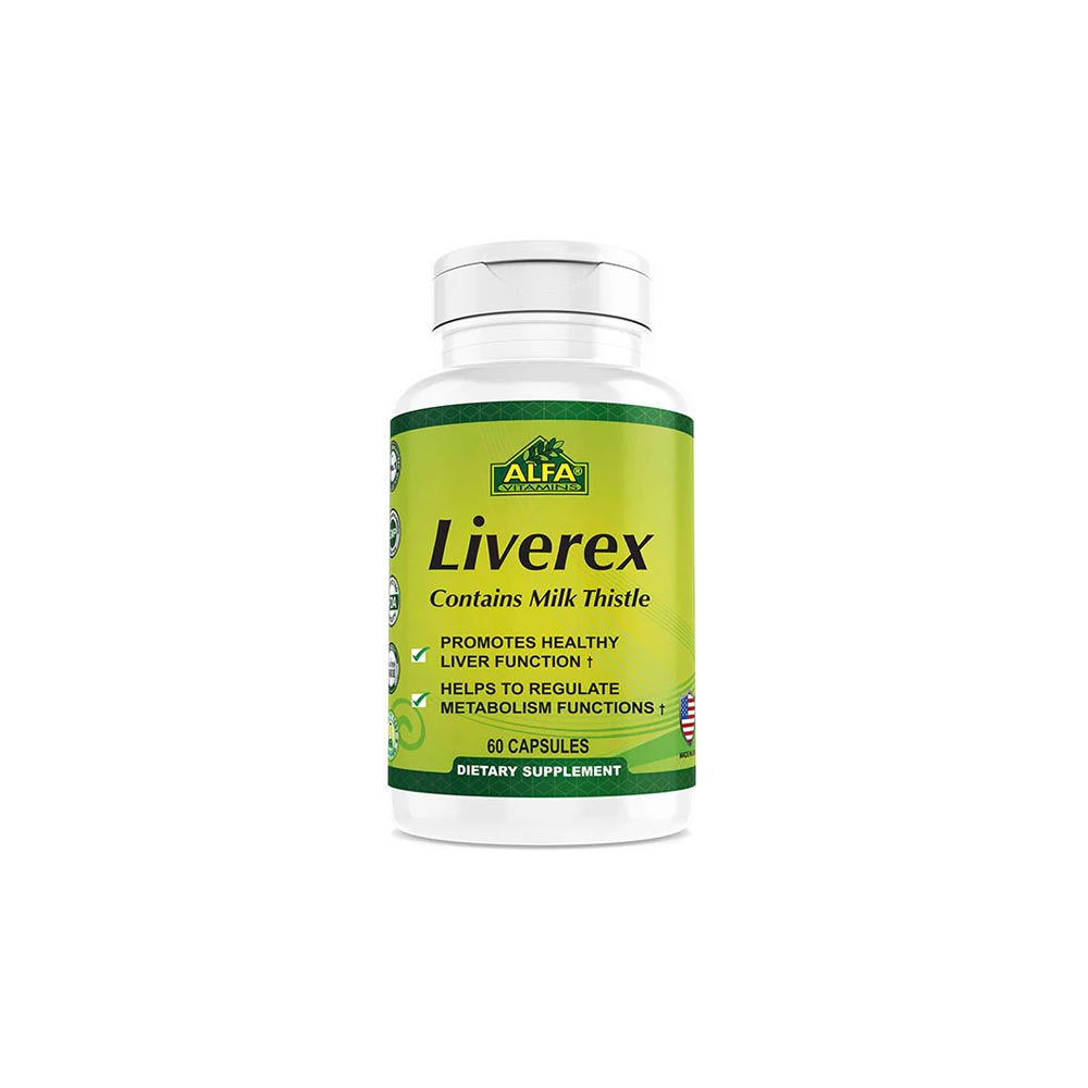 ALFA liverex with milk thistle capsules