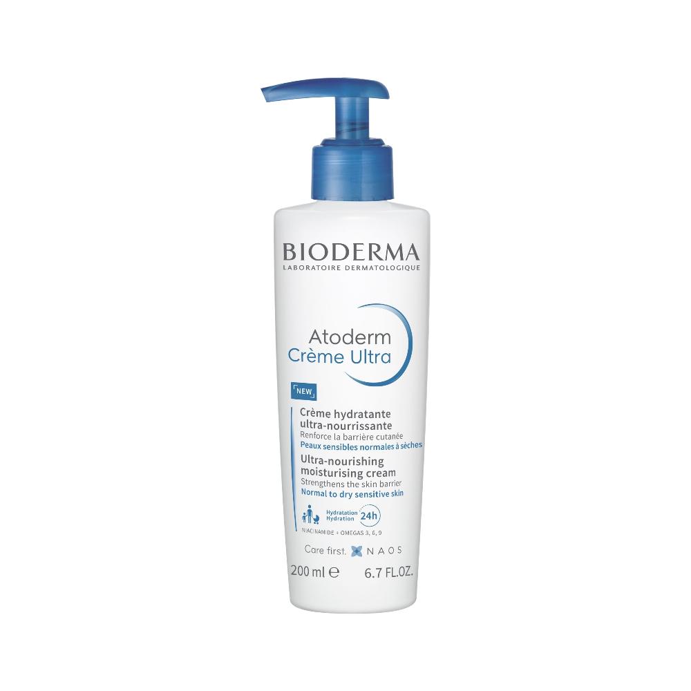 Atoderm Crème: Ultimate Daily Care for Normal to Dry Sensitive Skinز 200 200 ml pump bottle.