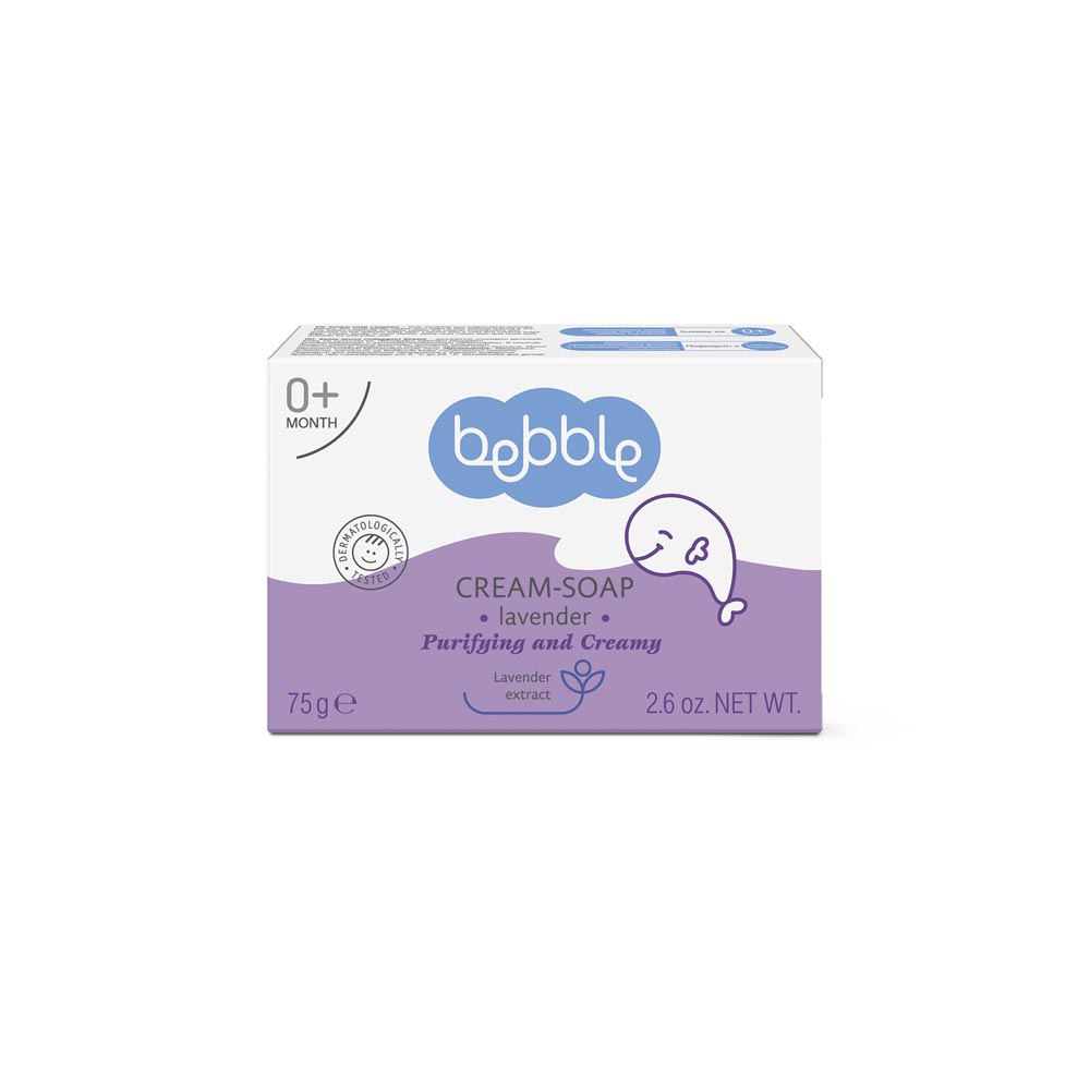 Bebble Cream-Soap with Lavender extract 75 grams