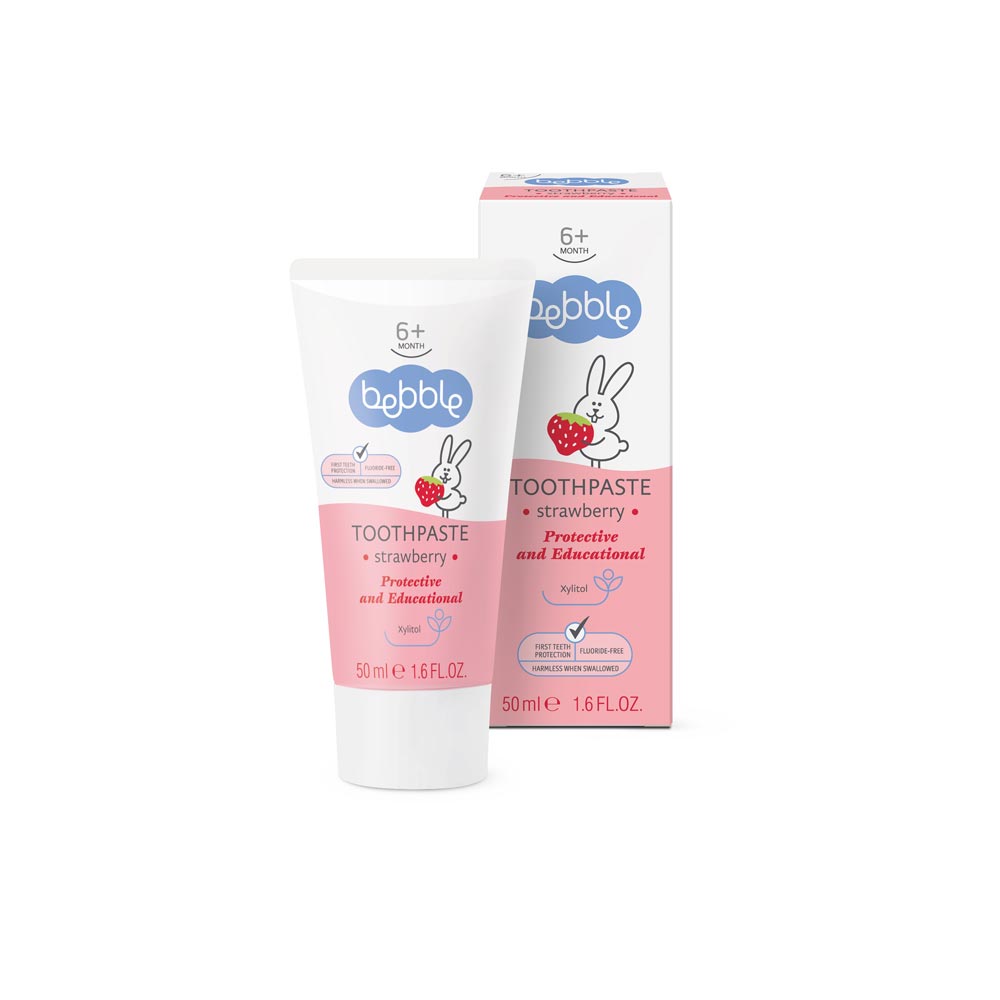 Bebble baby toothpaste with strawberry flavor 50 ml