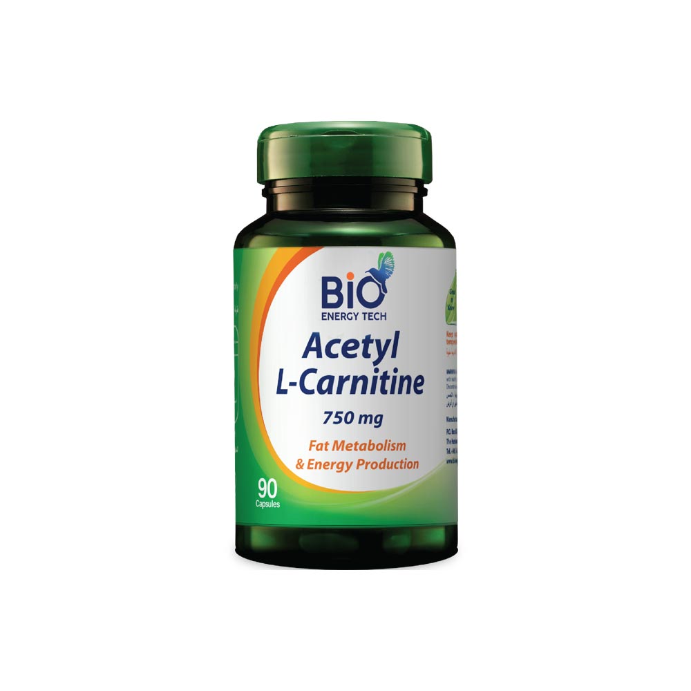 Bio Acetyl L-Carnitine | 750 mg | 90 Capsules