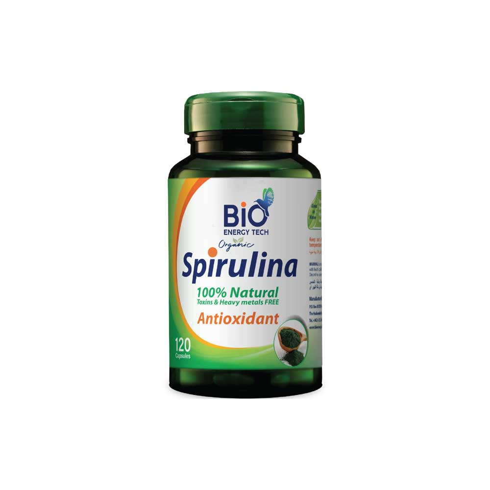 Bio Organic Spirulina 120 capsules