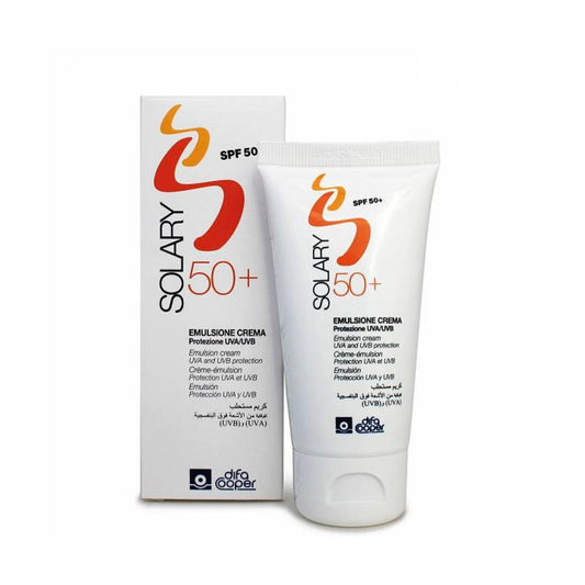 Difa Cooper Solary SPF 50+ Emulsion Cream, 50 ml