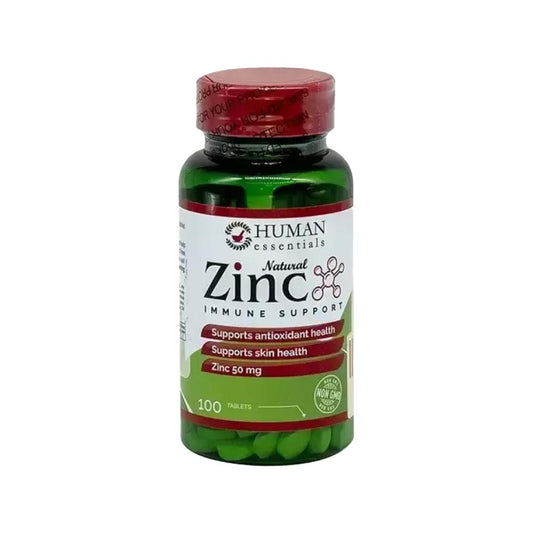 Human Essentials Zinc 50 mg | 30 Tabs