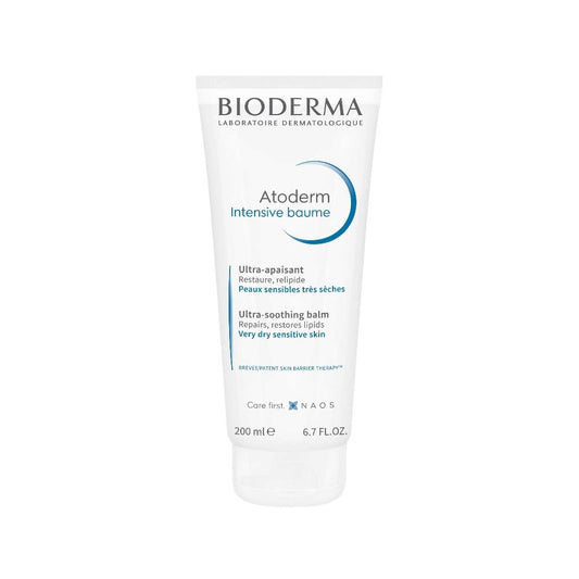 Atoderm Intensive Baume: Ultra-Soothing, Nourishing Care for Very Dry and Atopic Sensitive Skin 200 ml tube.