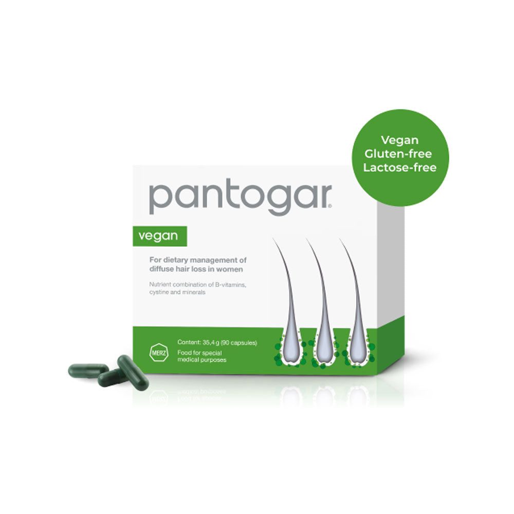 Pantogar Vegan Capsules | Hair Nourishment Supplement | 90 Capsules