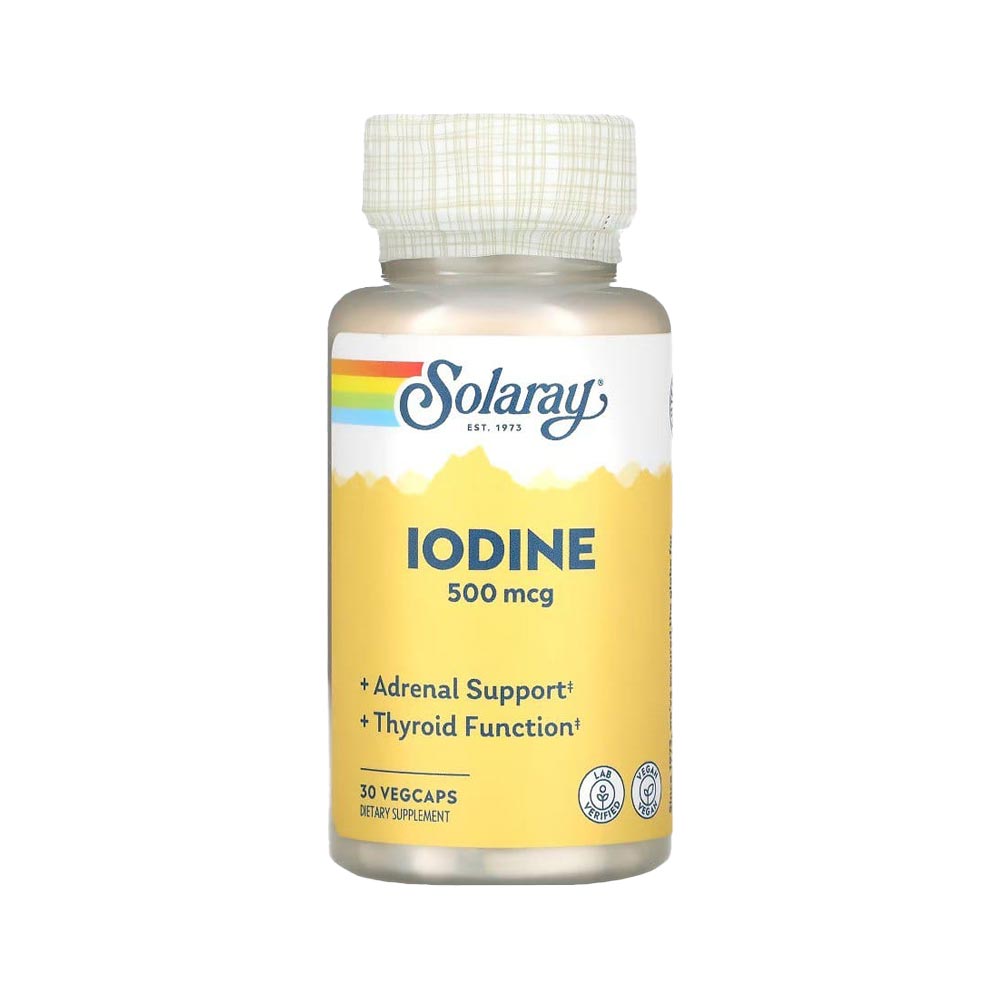 Solaray Iodine (as Potassium Iodine) 500 mcg