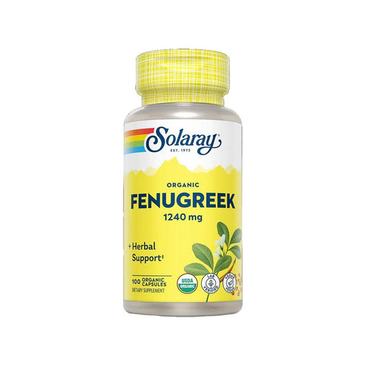 Solaray Fenugreek Seed 1240 mg | 100 Vegcaps