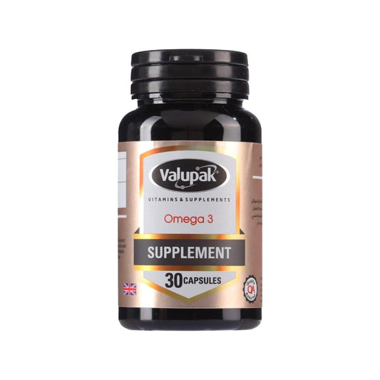 Valupak Omega 3 | Fish Oil | 30 Capsule