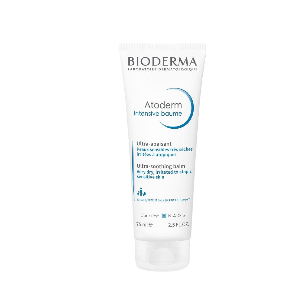 Atoderm Intensive Baume: Ultra-Nourishing Care for Very Dry and Atopic Skin 75 ml tube.